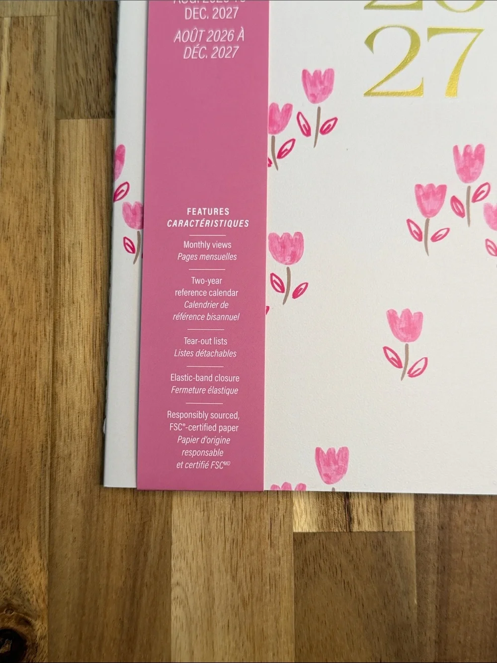 NWT Orange Circle Studio 17-Month Monthly Planner